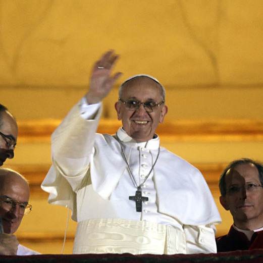 Die besten Bilder des neuen Papstes