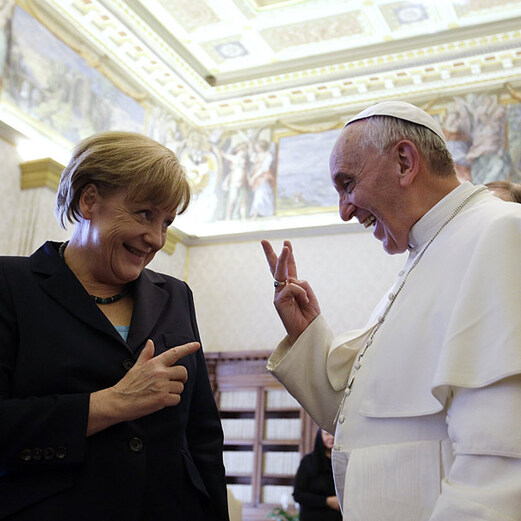 Alle Bilder des Merkel Papstbesuches