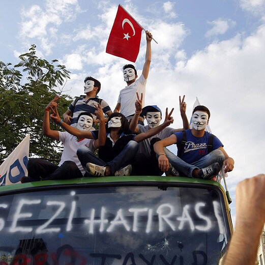 Straßenschlachten in Istanbul