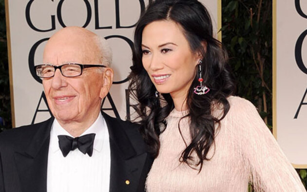 Rupert Murdoch & Wendi Deng Murdoch