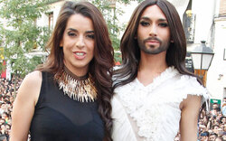 Conchita bei Gay Pride in Madrid 