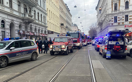 Deckeneinsturz in Wien-Brigittenau: Zwei Personen verletzt 