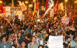 Demonstrationen bei Papst-Besuch in Rio