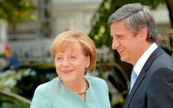 Wahl-Start mit Merkel & Co.