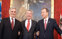 UN-General appelliert in Wien an Obama