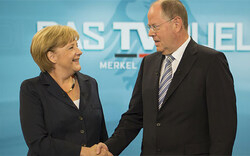 Merkel gegen Steinbrück in TV-Duell