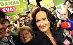 Grüne Party: "Scheißt's doch auf die Wahl"