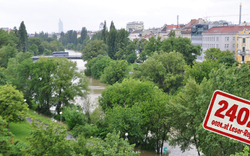 Wien: Donaukanal überflutet