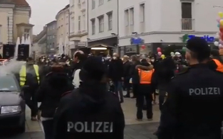 Eine Festnahme & 30 Anzeigen bei Corona-Demo in Wiener Neustadt