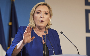 Frankreichs: Le Pen in Umfrage auf Platz 1