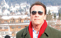 Arnie heuer wieder am Hahnenkamm in Kitz