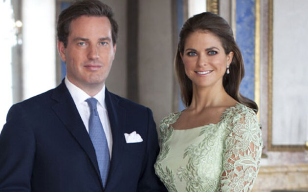 Chris O'Neill & Prinzessin Madeleine von Schweden