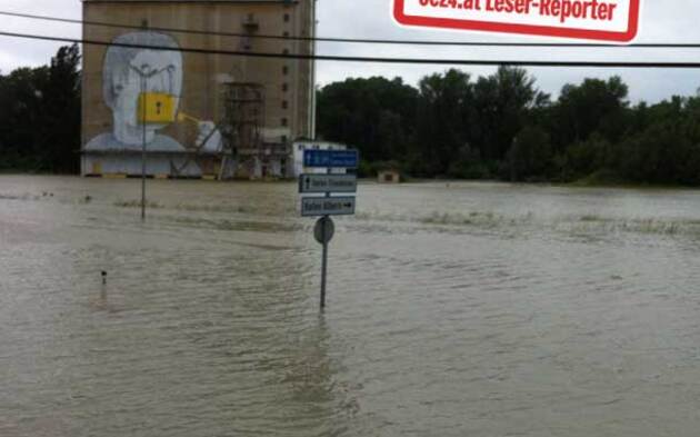 Hochwasser erreicht Wien