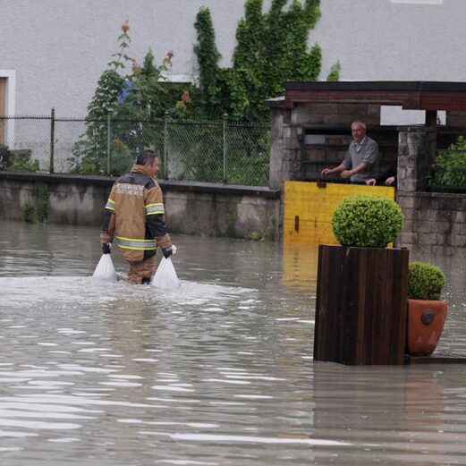 OÖ: Verheerendes Hochwasser in Linz, Steyr & Co.