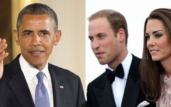 Obama gratulierte Kate und William