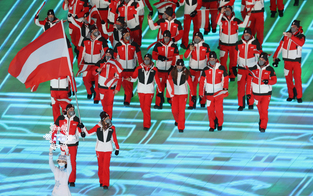 Olympia: Österreich in Peking offiziell angekommen