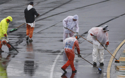 Qualifying wegen Regens abgebrochen