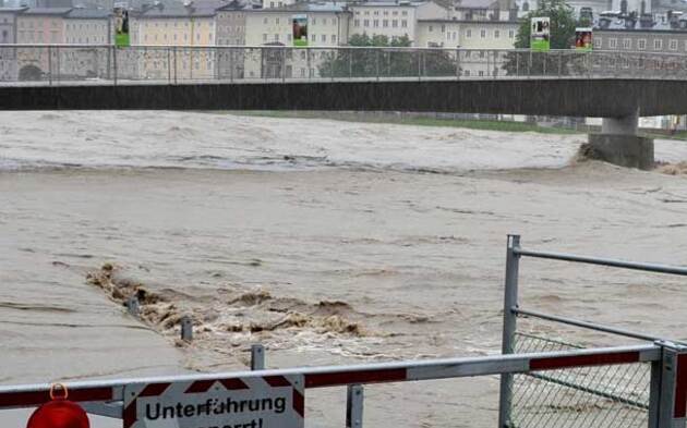 Salzburg: Das Unwetter in Bildern