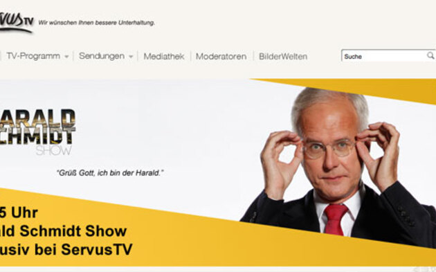 Harald Schmidt bei Servus TV
