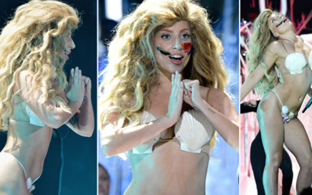 MTV Awards: Gaga & Miley im Nacktduell