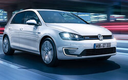 VW Golf GTE mit Plug-in-Hybrid startet