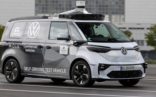 VW zeigt autonom fahrenden "Elektro-Bulli"