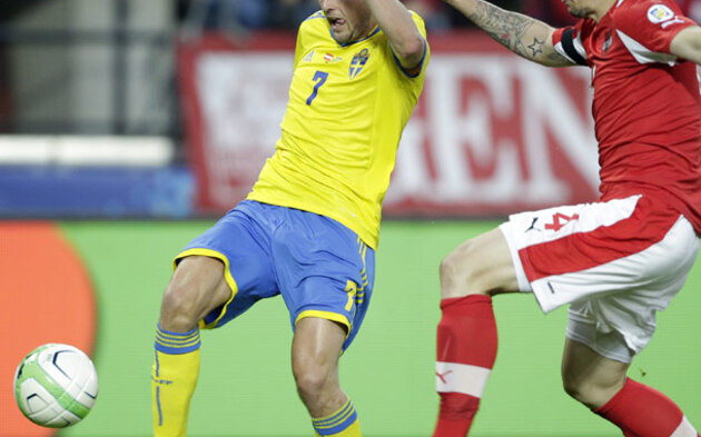 Die Bilder vom Schweden-Match