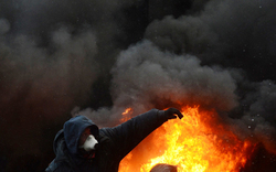 Blutige Demos in Kiew