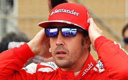 Alonso von Heckflügel gestoppt