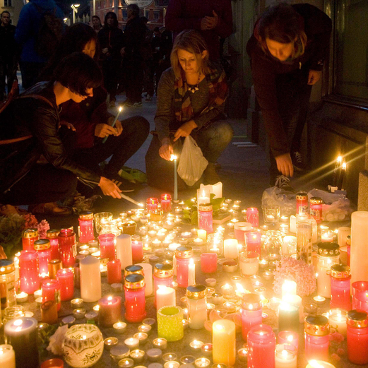 Graz: Eine Stadt in tiefer Trauer