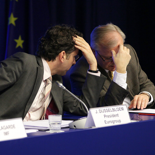 Treffen der Euro-Finanzminister in Brüssel