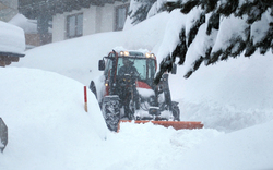 Osttirol versinkt im Schneechaos