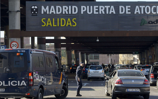 Bomben-Alarm an Madrider Bahnhof 