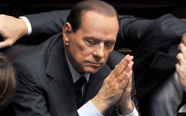 Vier Jahre Haft: Berlusconi weint