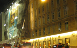 Brand in neuem Opernhotel in der Wiener City