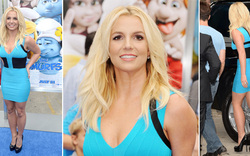 Britney Spears im Schlumpfine-Look