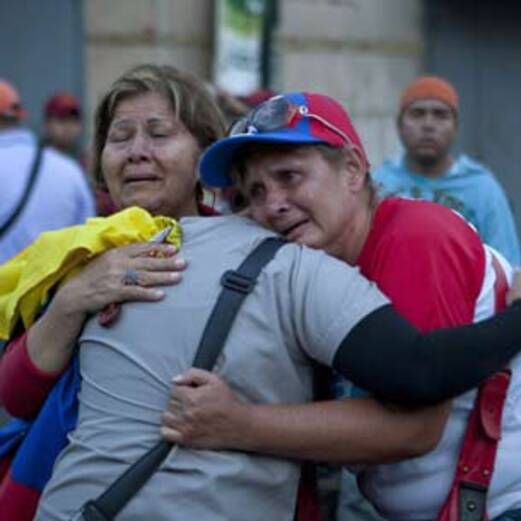 Venezuela trauert um Hugo Chavez - Bilder