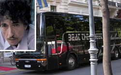 Bob Dylan schlief in Wien am Parkplatz