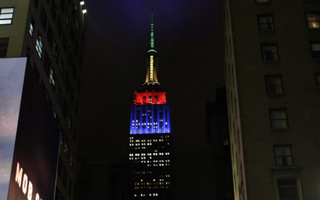 Mandela-Tod: Empire State Building beleuchtet