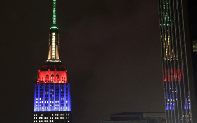 Mandela-Tod: Empire State Building beleuchtet