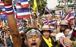 Massenproteste in Thailand