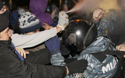 Heftige Proteste in Kiew
