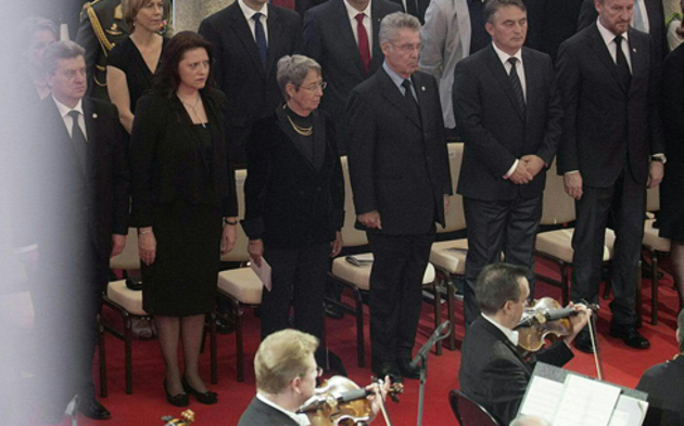 Gedenkkonzert mit Heinz Fischer in Sarajevo