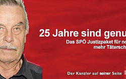 FPÖ-Gruppe wirbt mit Fritzl-Plakat