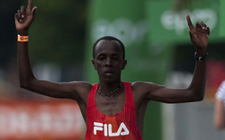 Wilson Kipsang läuft Marathon-Weltrekord
