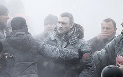 Großdemo in Kiew: Klitschko attackiert 