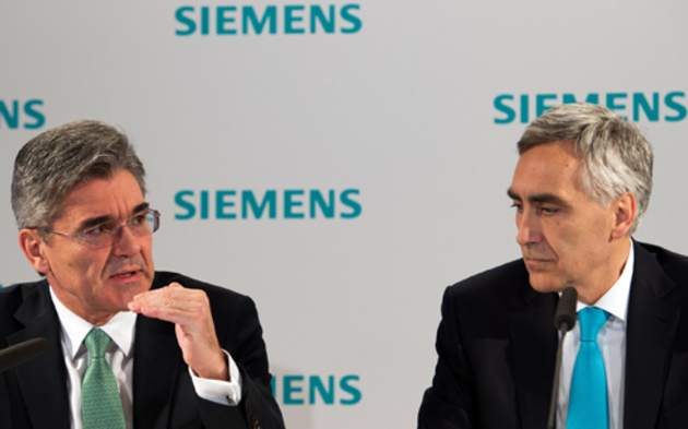 Joe Kaeser; Peter Löscher; Siemens 