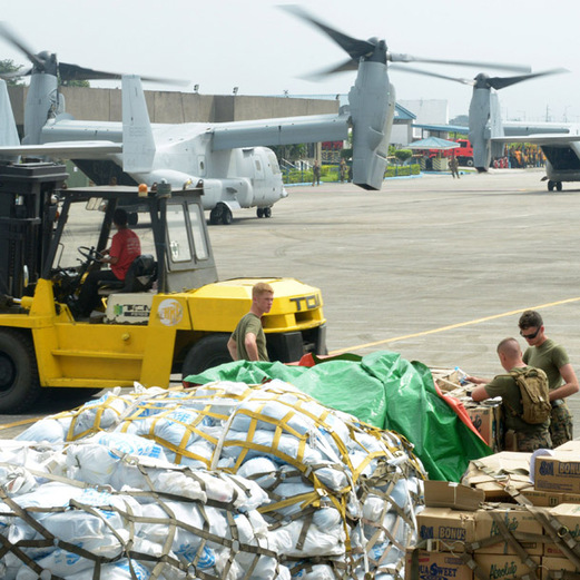 Nach Taifun: Endlich internationale Hilfe