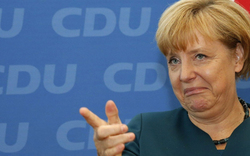 SPD-Wunsch-Zettel an Merkel