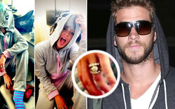 Miley Cyrus trägt Verlobungsring wieder